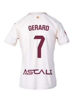 Moški Nogometna dresi replika Villarreal Gerard Moreno #7 Gostujoči 2025-26 Kratek rokav Moški Nogometna dresi replika Villarreal Gerard Moreno #7 Gostujoči 2025-26 Kratek rokav